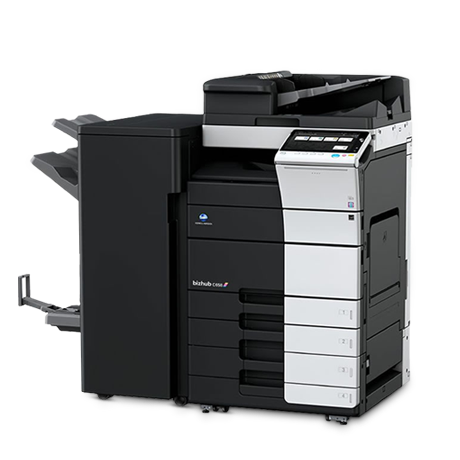 柯尼卡美能达C458 A3彩色复印机 大型高速打印复印扫描激光多功能一体机